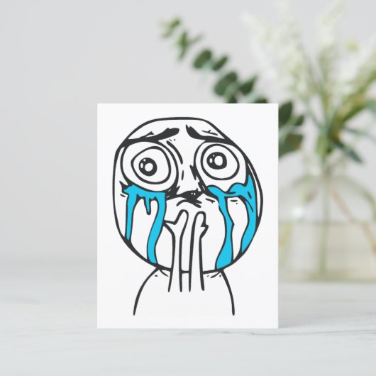 Cuteness Overload Cute Rage Face Meme (Standing Front)