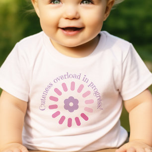 Cuteness Overload in Progress Baby Shirt