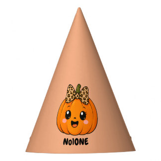 CuteOrange Little Pumpkin Halloween Customize Name Party Hat