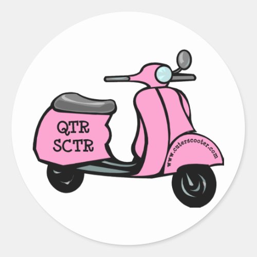 Cuter Scooter Sticker