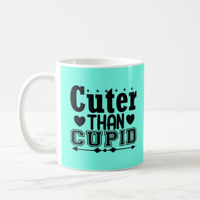 Cuter Than Cupid-61170 Coffee Mug (Left)