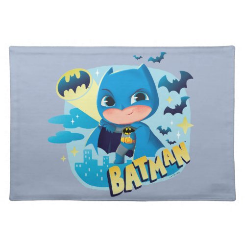 Cuter Than Cute Batman Cloth Placemat