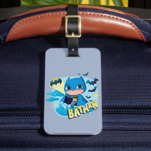 Cuter Than Cute Batman Luggage Tag