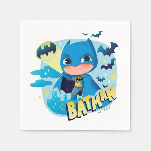 Cuter Than Cute Batman Napkins (Front)