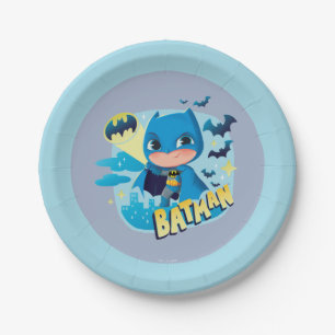 Cuter Than Cute Batman Paper Plates
