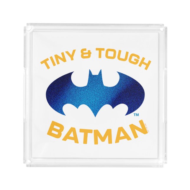 Cuter Than Cute Tiny & Tough Batman Acrylic Tray (Front)