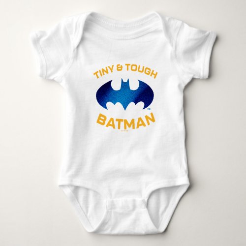 Cuter Than Cute Tiny  Tough Batman Baby Bodysuit