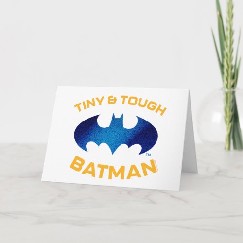 Cuter Than Cute Tiny  Tough Batman Card