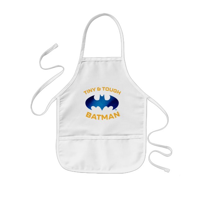 Cuter Than Cute Tiny & Tough Batman Kids' Apron (Front)