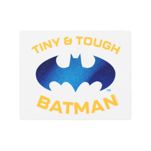Cuter Than Cute Tiny & Tough Batman Metal Print
