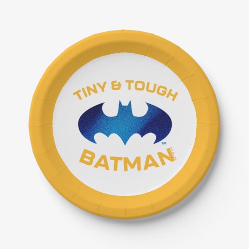 Cuter Than Cute Tiny  Tough Batman Paper Plates