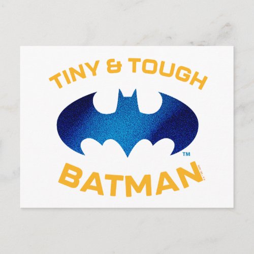 Cuter Than Cute Tiny  Tough Batman Postcard