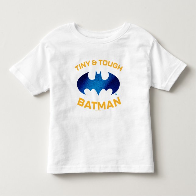 Cuter Than Cute Tiny & Tough Batman Toddler T-shirt (Front)