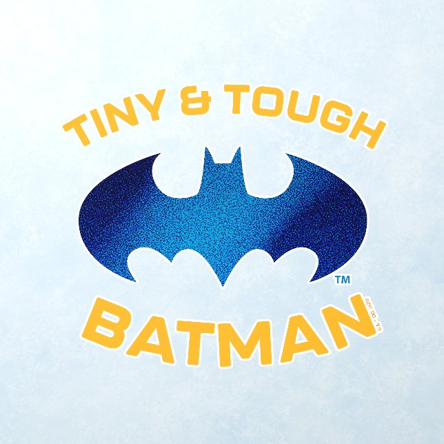 Cuter Than Cute Tiny & Tough Batman Wall Decal (Insitu 1)