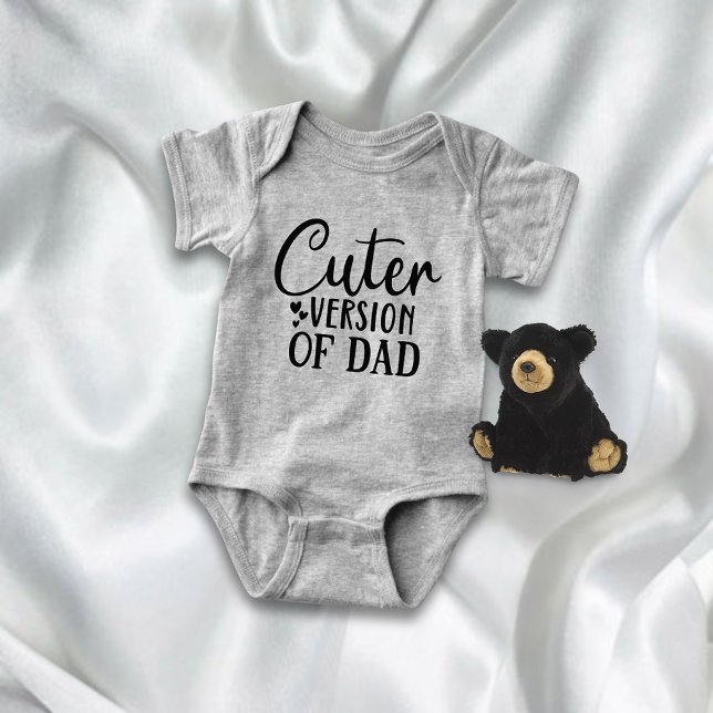 Cuter Version of Dad Boy Baby Bodysuit (Creator Uploaded)