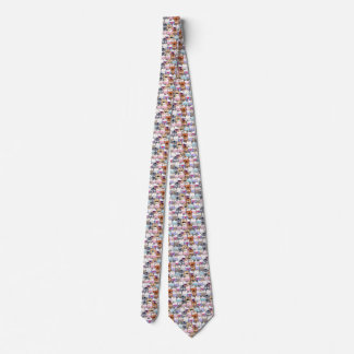 Cutes seamless pattern cats neck tie