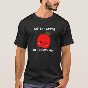 Cutest Apple in Orchard Picking Fruit Themed Loves T-Shirt