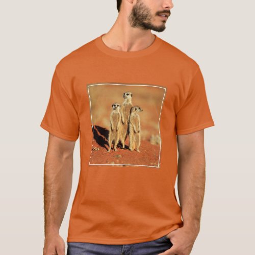 Cutest Baby Animals  3 Meerkats T_Shirt