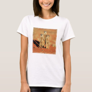 Cutest Baby Animals 3 Meerkats T-Shirt