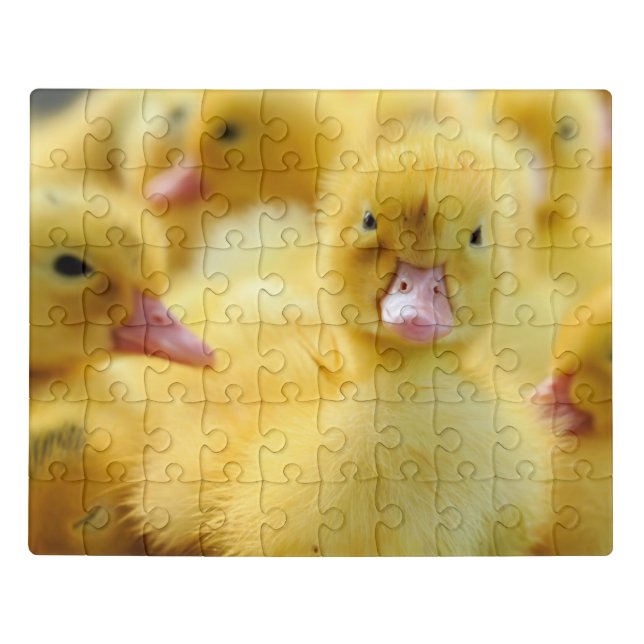 Cutest Baby Animals | Baby Duck Group Jigsaw Puzzle (Puzzle Horizontal)