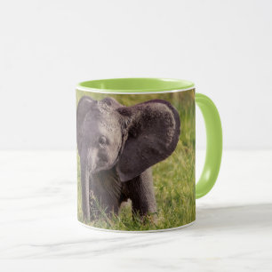 Cutest Baby Animals Baby Elephant Kenya Africa Mug