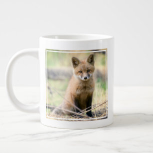 Cutest Baby Animals   Baby Fox Giant Coffee Mug