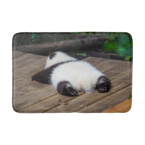 Cutest Baby Animals  Baby Giant Panda Sleeping Bath Mat