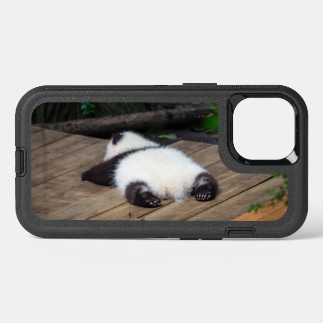 Cutest Baby Animals | Baby Giant Panda Sleeping Otterbox iPhone Case (Back Horizontal)
