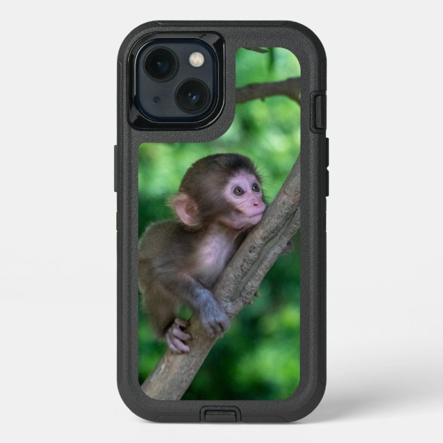 Cutest Baby Animals | Baby Monkey Otterbox iPhone Case (Back)