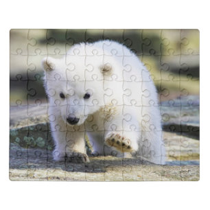 Cutest Baby Animals Baby Polar Bear Jigsaw Puzzle