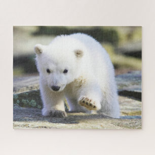 Cutest Baby Animals Baby Polar Bear Jigsaw Puzzle