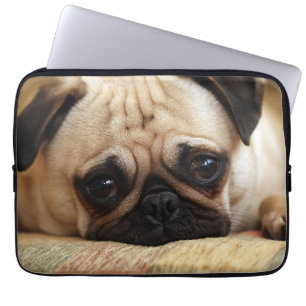 Cutest Baby Animals Baby Pug Puppy Laptop Sleeve