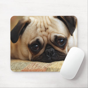 Cutest Baby Animals Baby Pug Puppy Mouse Pad