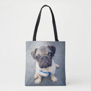 Cutest Baby Animals Baby Pug Tote Bag