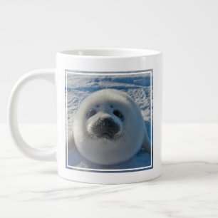 Cutest Baby Animals Baby Seal Giant Coffee Mug
