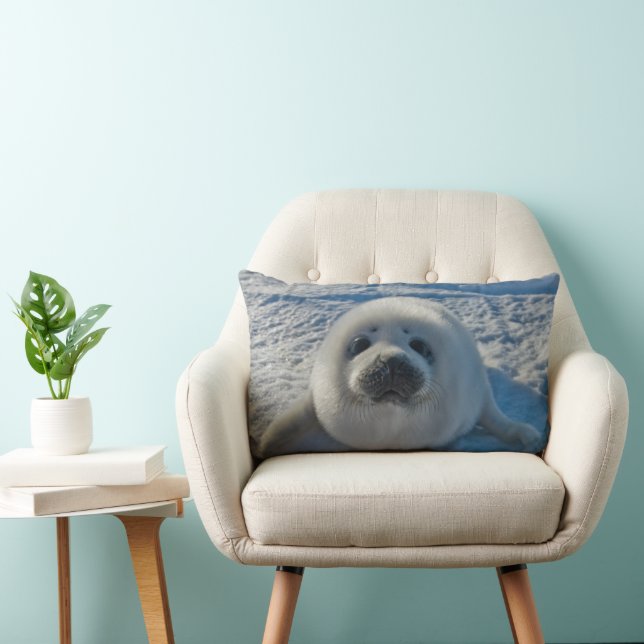 Cutest Baby Animals | Baby Seal Lumbar Pillow (Chair)