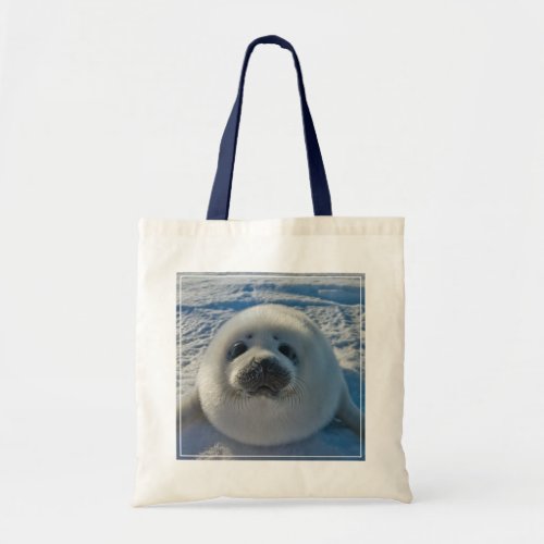 Cutest Baby Animals  Baby Seal Tote Bag