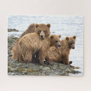 Cutest Baby Animals Bear & Cubs Jigsaw Puzzle