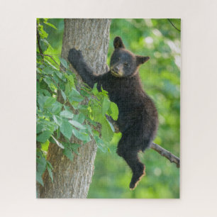 Cutest Baby Animals Black Bear Cub Jigsaw Puzzle