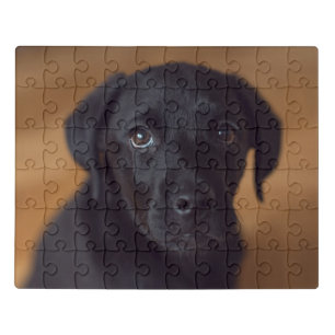 Cutest Baby Animals   Black Labrador Puppy Jigsaw Puzzle