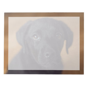 Cutest Baby Animals Black Labrador Puppy Notepad