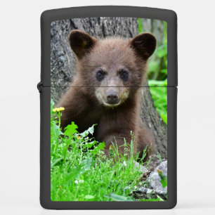 Cutest Baby Animals Brown Bear Cub Zippo Lighter