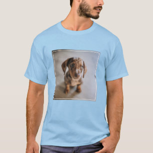 Cutest Baby Animals Brown Dachshund Puppy T-Shirt