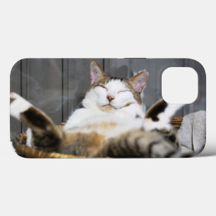 Cutest Baby Animals   Cat in Bed iPhone 13 Case