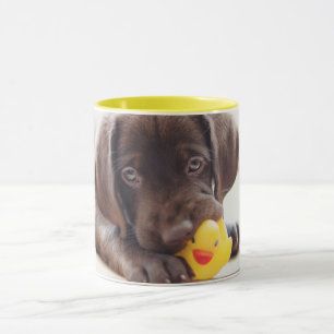 Cutest Baby Animals Chocolate Labrador Puppy Mug