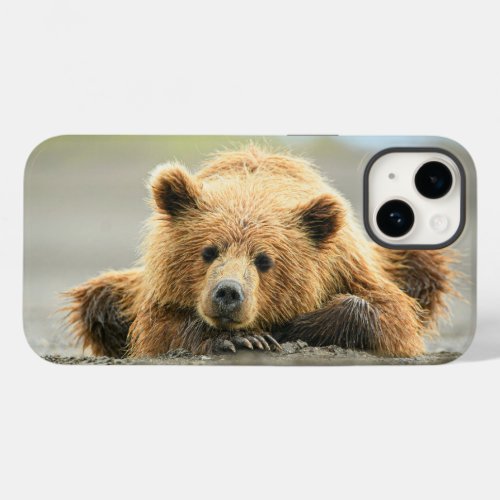 Cutest Baby Animals  Coastal Brown Bear Cub Case_Mate iPhone 14 Case