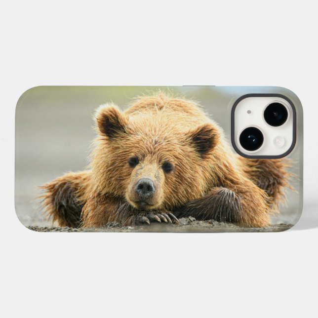 Cutest Baby Animals | Coastal Brown Bear Cub Case-Mate iPhone Case (Back (Horizontal))