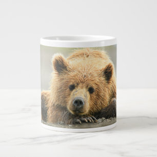 Cutest Baby Animals Coastal Brown Bear Cub Giant Coffee Mug