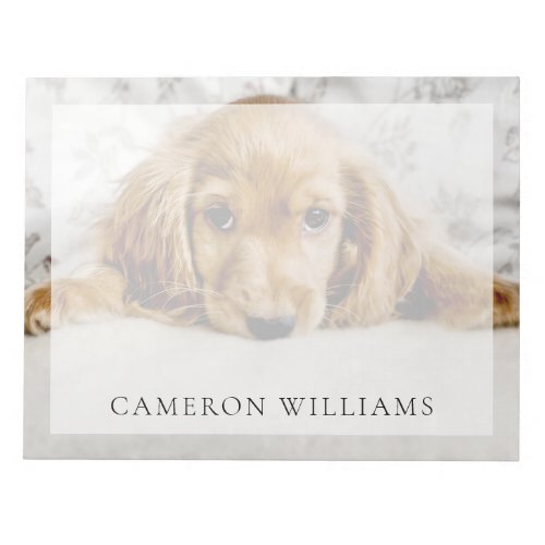 Cutest Baby Animals  Cocker Spaniel Puppy Notepad