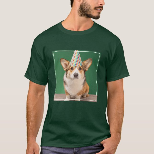 Cutest Baby Animals | Corgi Birthday Puppy T-Shirt (Front)
